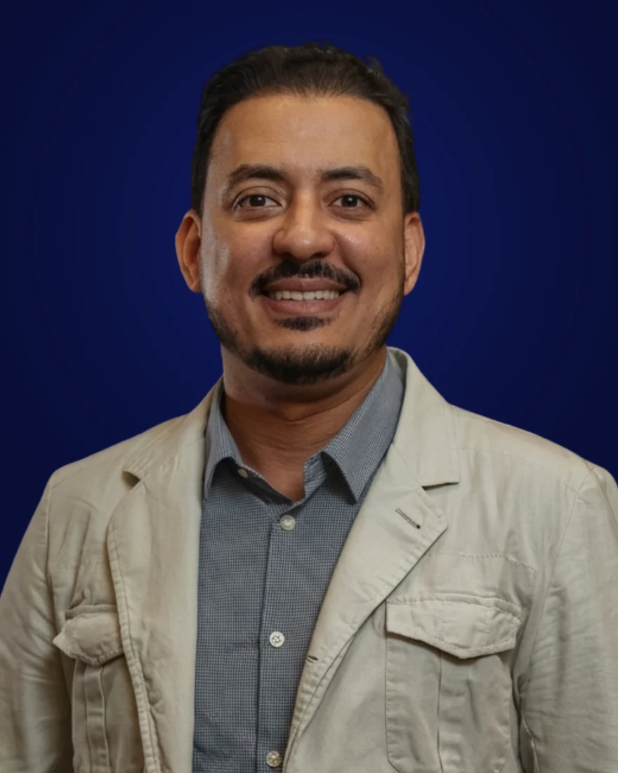 Gustavo Sampaio, da Spotlight Escola de Músicos, em Santos